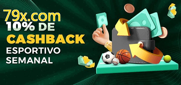 10% de bônus de cashback na 79x.com